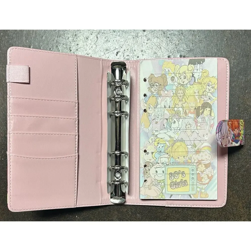 Made in the 80's Faux Leather Size A6 Binder with stationery